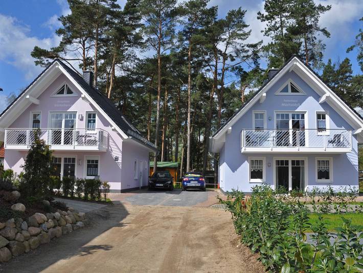 Ferienwohnung für 4 Personen, mit Balkon und Terrasse sowie Garten in Mecklenburgische Seenplatte