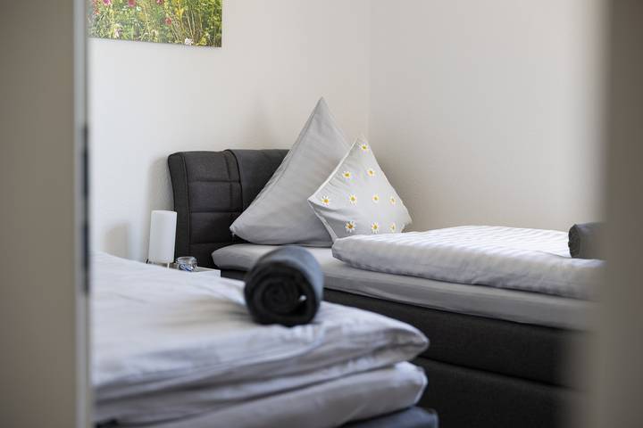 Ferienwohnung für 4 Personen, mit Balkon und Garten sowie Seeblick im Siegerland - 3