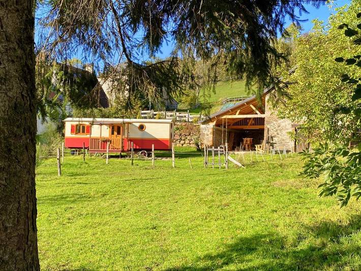 Camping pour 4 personnes, avec jardin et vue - 1