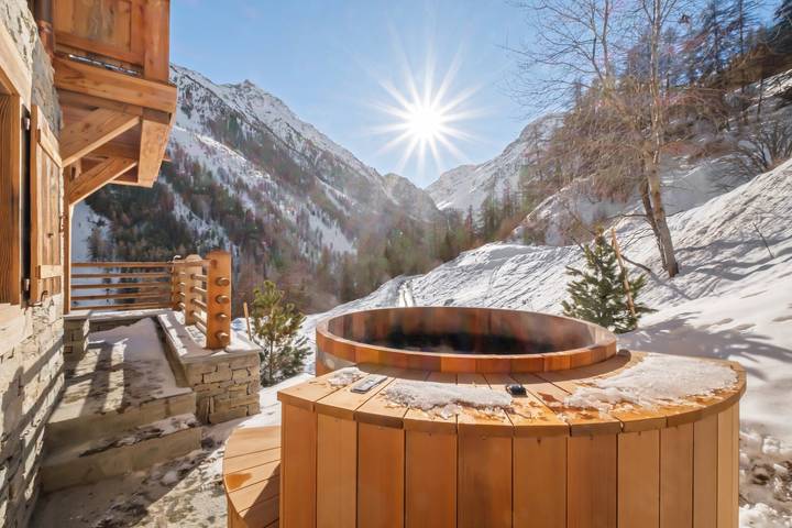 Ferienwohnung für 6 Personen, mit Whirlpool in Grimentz