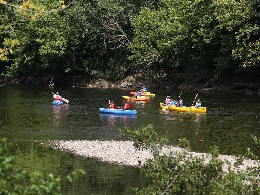 Camping Les Rives de la Dordogne - Mobilheim 6 personen - 2 Schlafzimmer - Clim in Domme, Périgord Noir