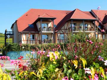 Ferienwohnung für 4 Personen, mit Pool in Bergheim (Elsass)