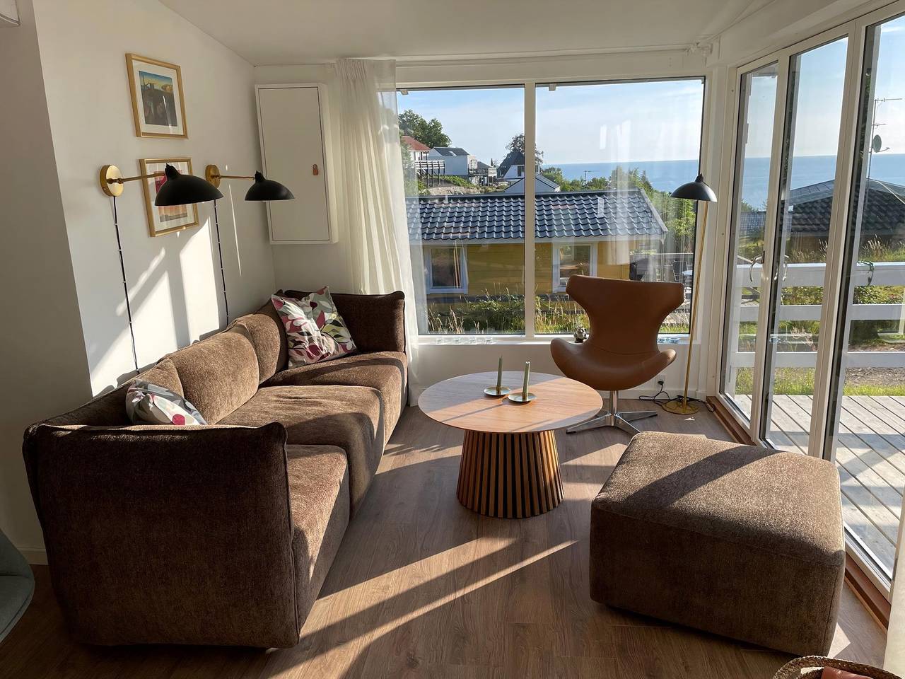 Holiday home with a fantastic view in Sandkås, Allinge