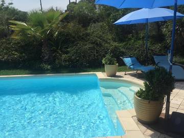 Maison d’hôte pour 2 personnes, avec piscine ainsi que jardin et vue à Draguignan