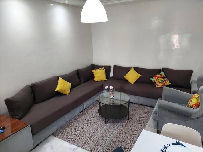 Gîte pour 6 personnes, avec vue ainsi que piscine et jardin, adapté aux familles à Mohammédia - 4