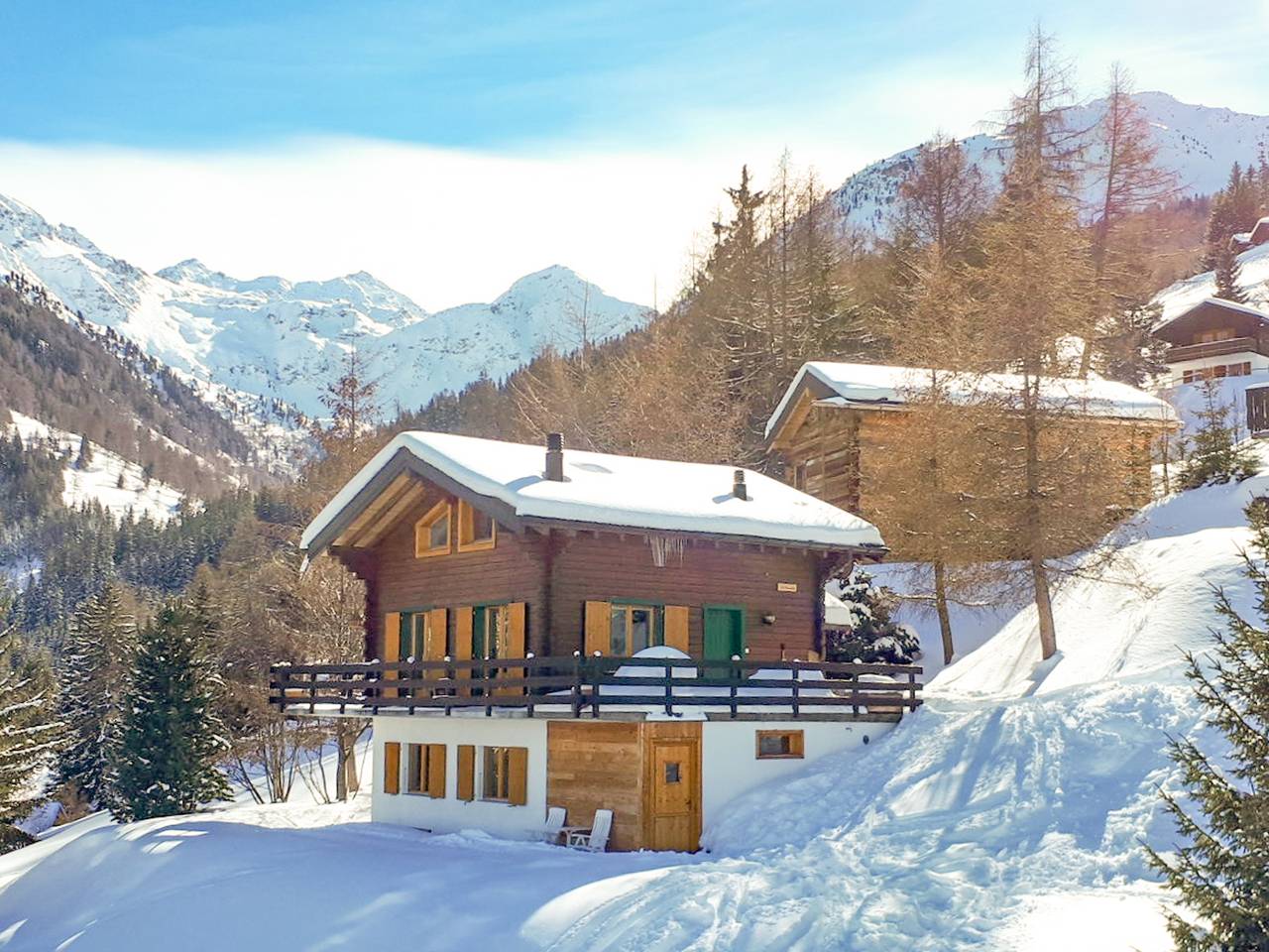 Chalet Chalet les Marmottes in La Tzoumaz, Riddes