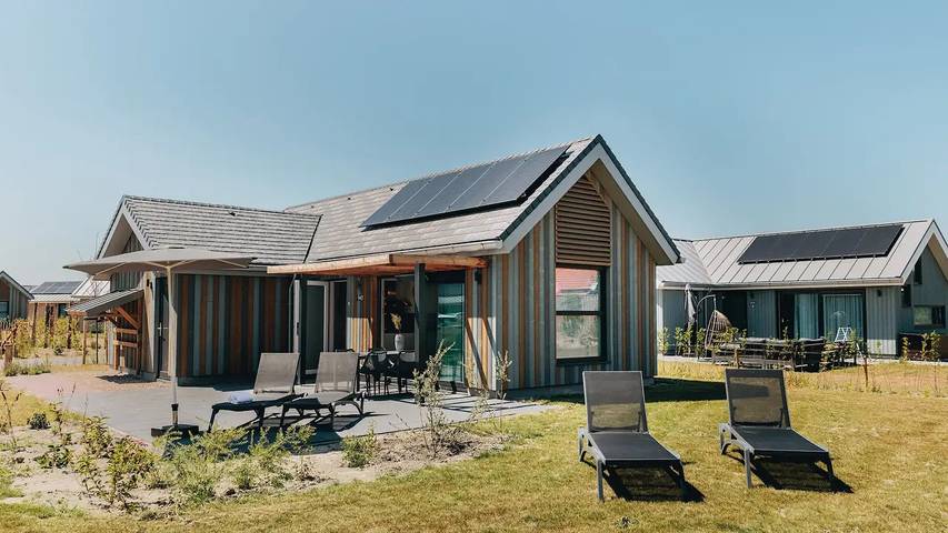 Ferienhaus für 4 Personen, mit Sauna und Pool sowie Garten in Nieuwvliet