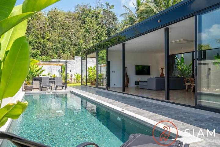Villa für 4 Personen, mit Pool und Garten auf Koh Samui