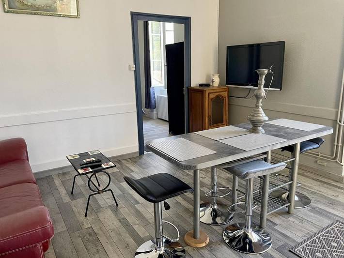 Appartement de vacances pour 4 personnes, avec jardin