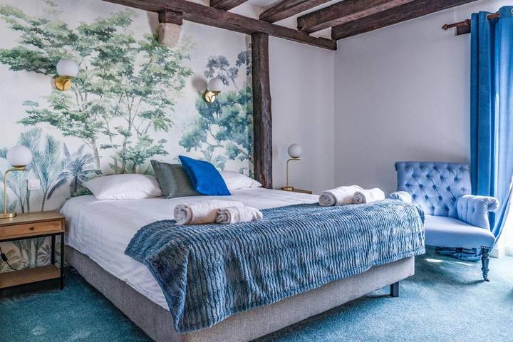 Hôtel pour 2 personnes, avec vue et terrasse, animaux acceptés à Loches