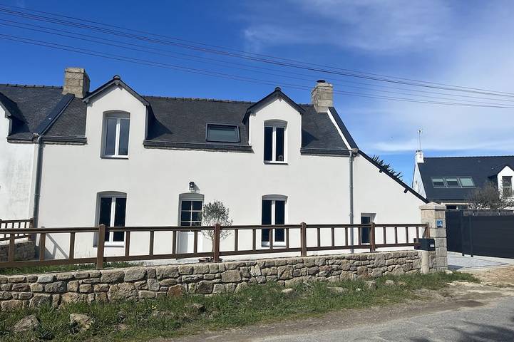 Location de vacances pour 6 personnes, avec terrasse et jardin dans Plage de Sainte Barbe