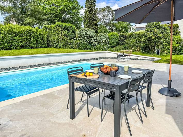 Ferienhaus für 8 Personen, mit Terrasse und Garten - 1