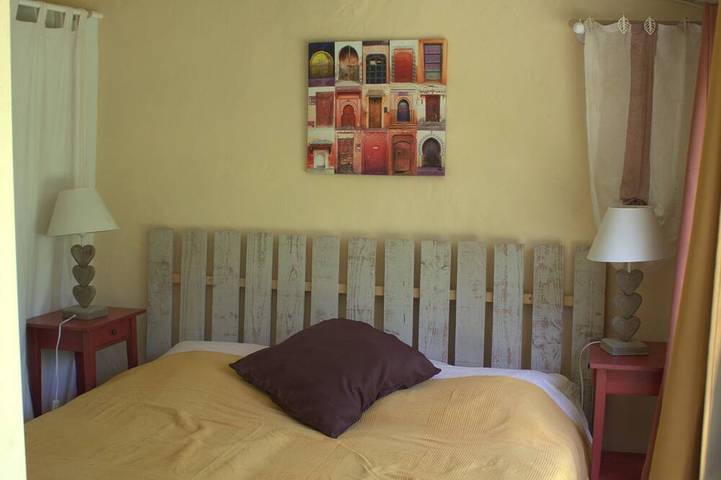 Location de vacances pour 4 personnes, avec piscine, animaux acceptés à Vallabrix - 4