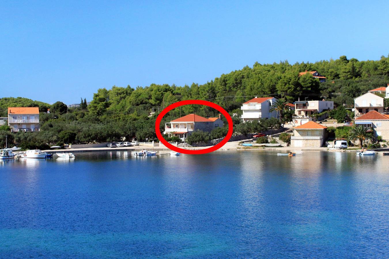 Ganze Wohnung, 1-Zimmer-Ferienwohnung am Strand Lumbarda, Korcula A-4401-b in Lumbarda, Korcula