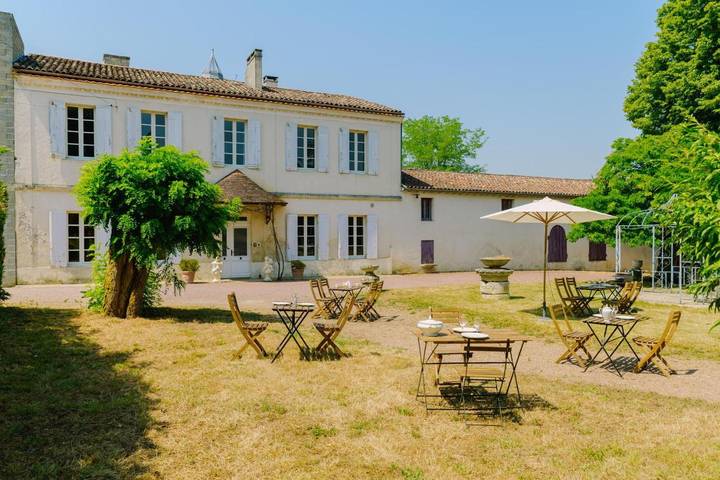 Maison de vacances pour 14 personnes, avec vue et jardin