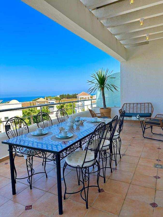 Maison d’hôte pour 5 personnes, avec terrasse ainsi que vue et piscine dans Asilah - 4