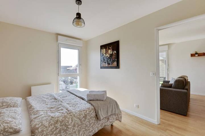 Gîte pour 6 personnes, avec balcon dans Stade de France - 4