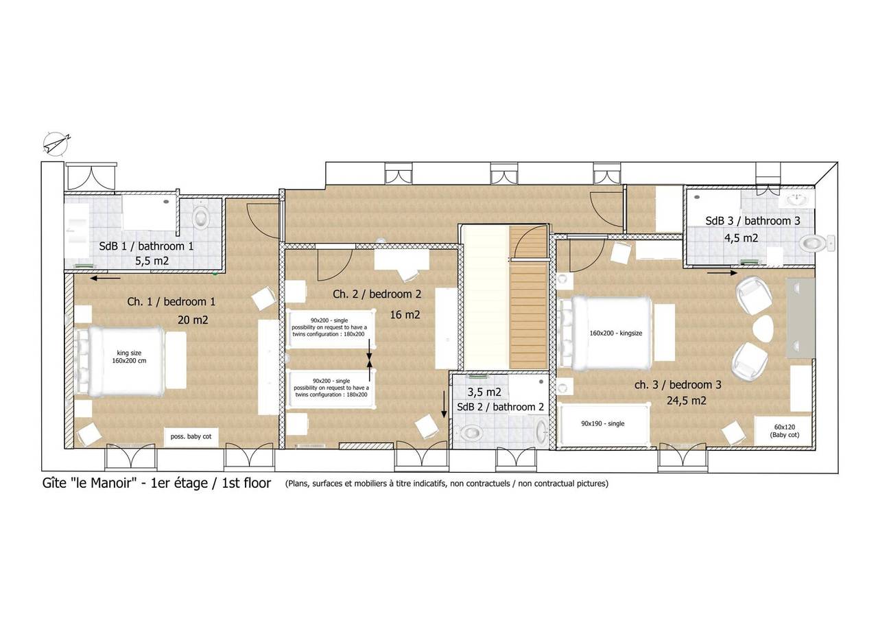 Le Manoir in Saint-Hélen, Région de Dinan