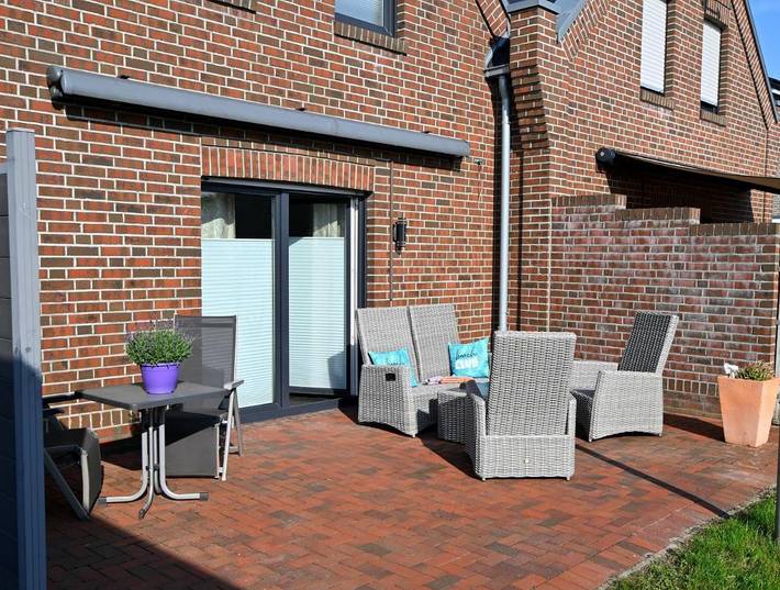 Ferienwohnung für 4 Personen, mit Terrasse und Garten sowie Seeblick und Ausblick in Papenburg - 3