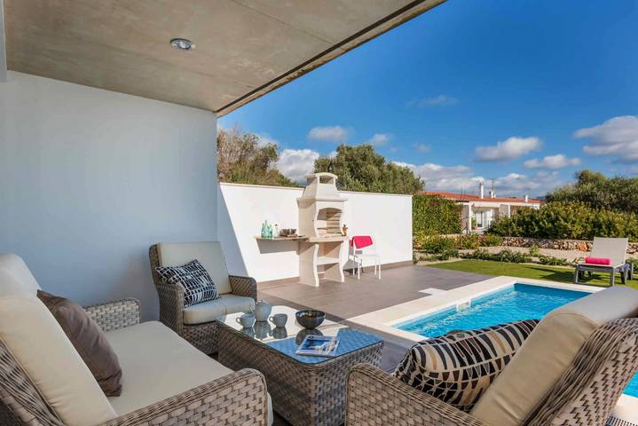 Villa pour 7 personnes avec terrasse in Binidali, Mahón
