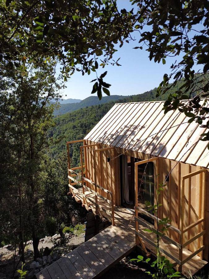 Les Cabanes De Lutina in Poggio-Marinaccio, Parc naturel régional de Corse