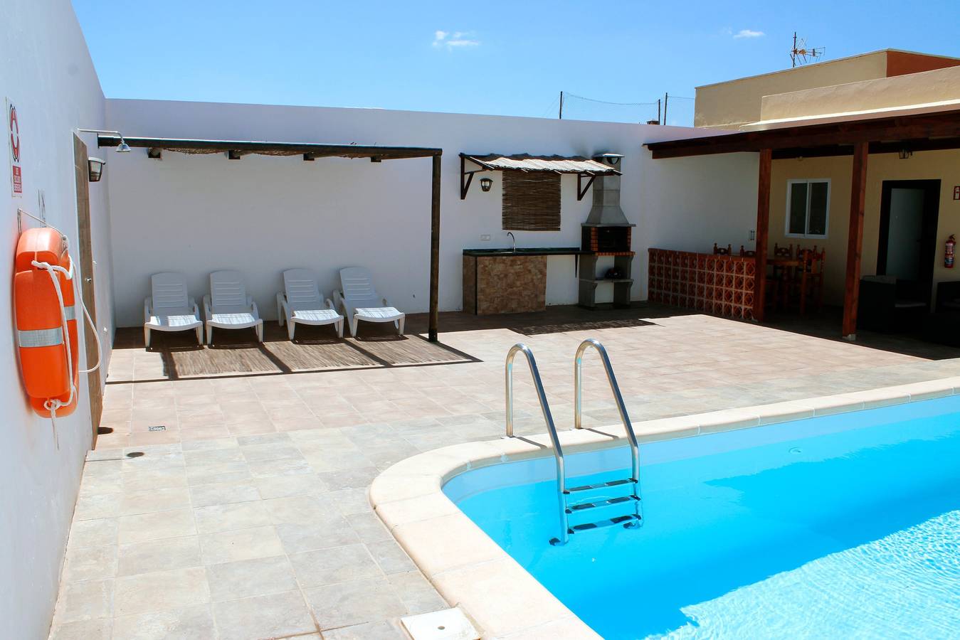 Casa de vacaciones 'Casa Vieja' con vistas a la montaña, piscina privada y Wi-Fi in Puerto del Rosario, Fuerteventura