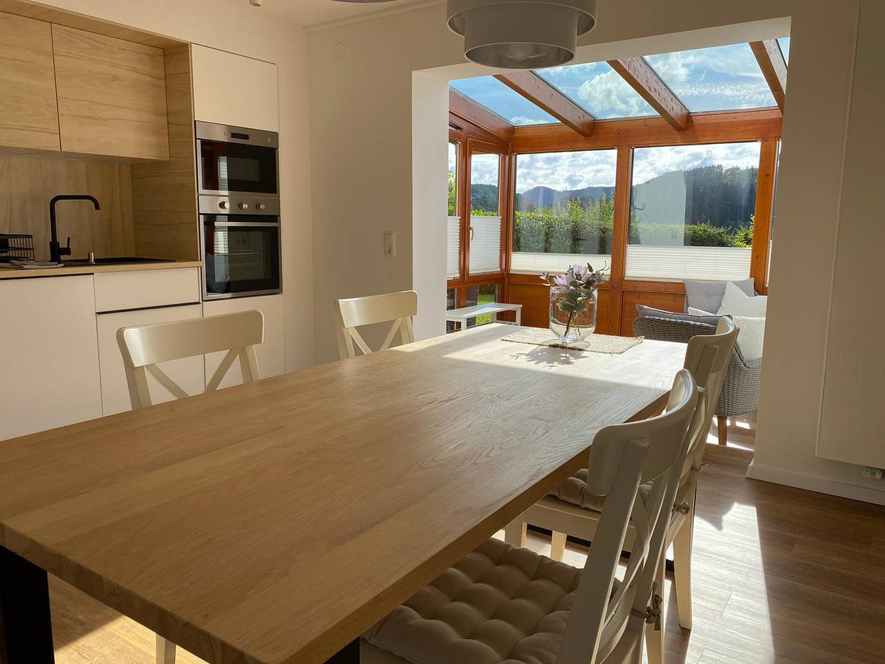 Ganze Ferienwohnung, Ferienwohnung Waldnest - Ferienwohnung mit Wintergarten, 79 qm, 2 Schlafzimmer, max. 4 Personen in Lenzkirch, Südschwarzwald