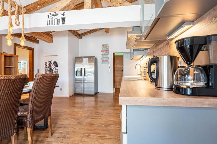 Hütte für 4 Personen, mit Sauna und Ausblick sowie Garten, kinderfreundlich im Lechtal - 4