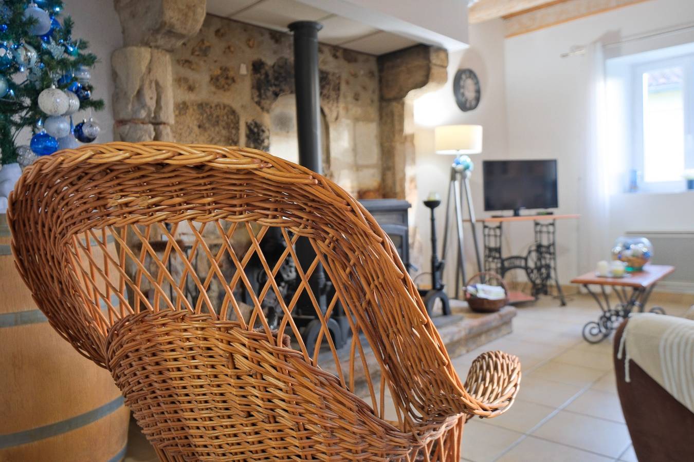 Gite Le Moutat-La Cave, avec jardin privé et Wi-Fi in Allemans, Périgord Vert