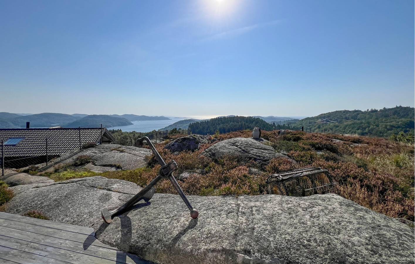 Feriehus for 9 personer med hage in Lyngdal