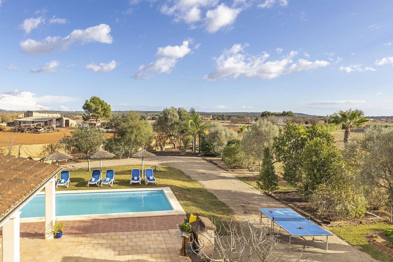 Ruhige Lage mit Pool – Finca Ses Oliveres de Es Trenc in Campos, Mallorca Süden