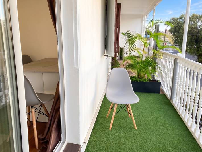 Studio entier, Studio confortable Le Port 24 m² avec piscine partagée in Île de la Réunion