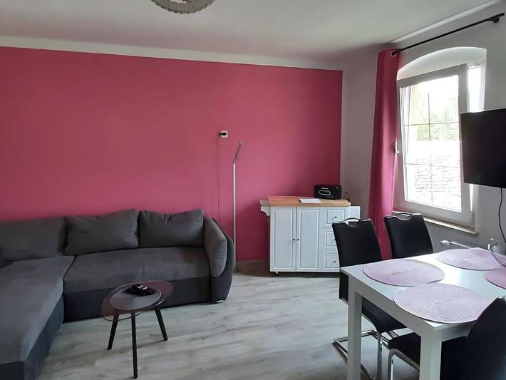 Ferienwohnung für 4 Personen, mit Terrasse und Garten an der Bleilochtalsperre