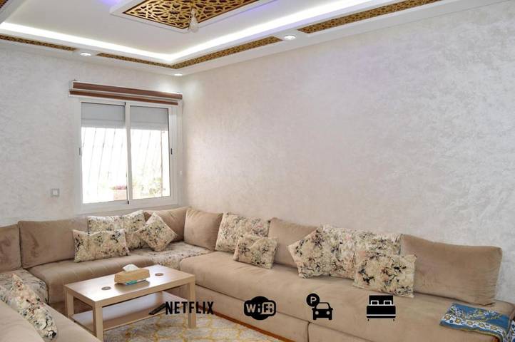 Vakantiewoning voor 4 personen, met tuin en uitzicht, kindvriendelijk in Agadir