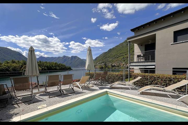Appartamento vacanze per 5 persone, con piscina e vista lago - 1