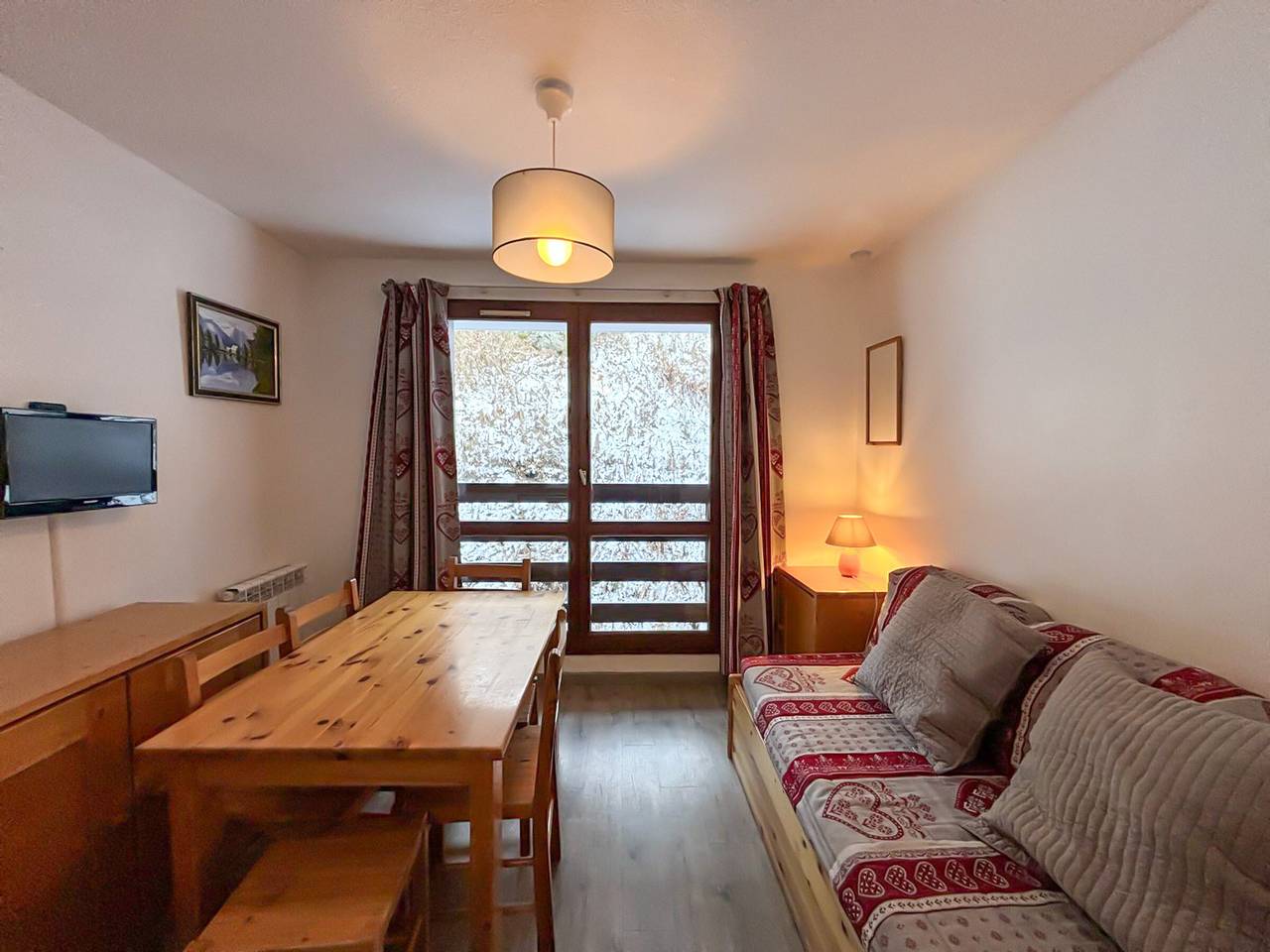Ganzes Studio, Gemütliches Studio für 3 Personen, nah an den Pisten, Les Menuires in Les Menuires, Saint-Martin-de-Belleville