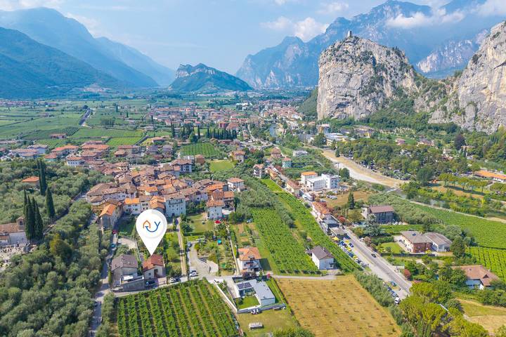 Ganze Wohnung, Falesia Vertical Rock View in Massone, Arco