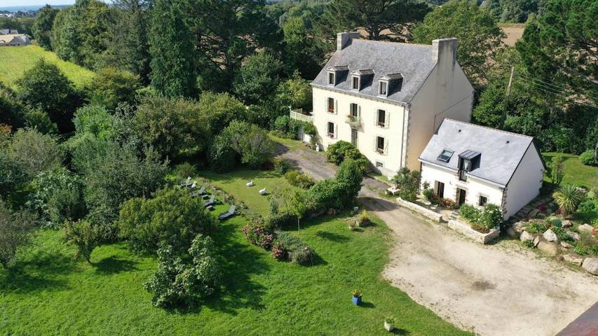 Maison d’hôte pour 4 personnes, avec Terrasse ainsi que Jardin et Vue à Concarneau