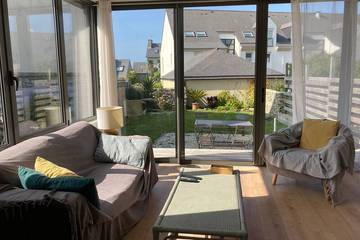 Gîte pour 4 personnes, avec terrasse et jardin dans Plage Traon Nevez Plouezoc H