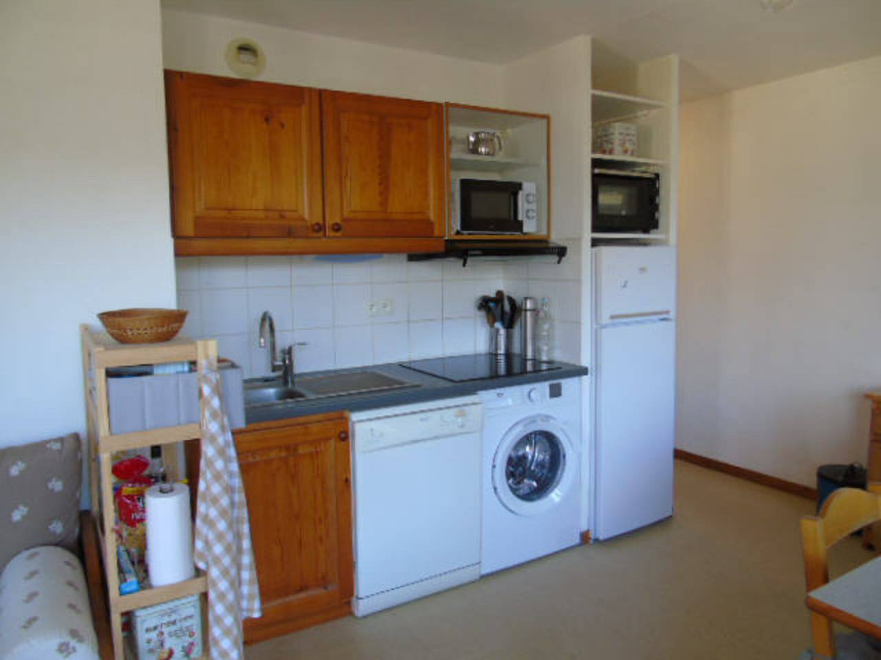 Appartement entier, Appartement 3P+Cabine, 8 pers, proche remontées, parking in Valfréjus, Modane