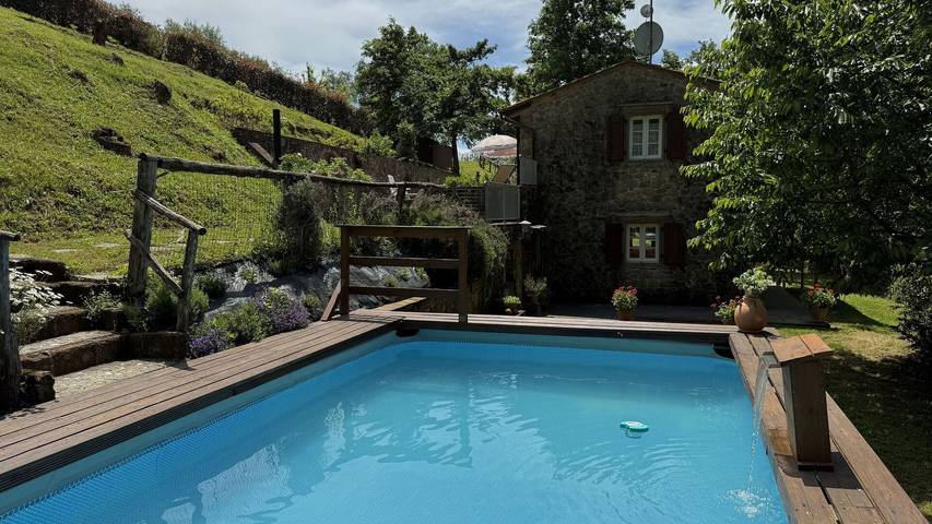 Bauernhof für 6 Personen, mit Terrasse und Pool, mit Haustier in der Toskana - 4