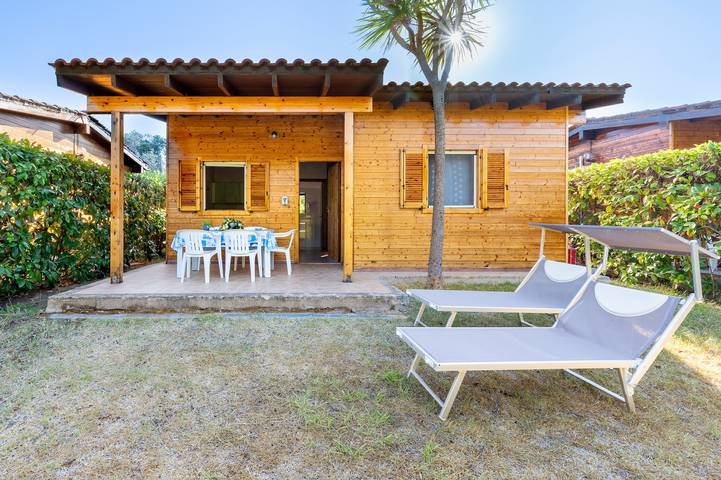Bungalow pour 5 personnes, avec jardin à Salento