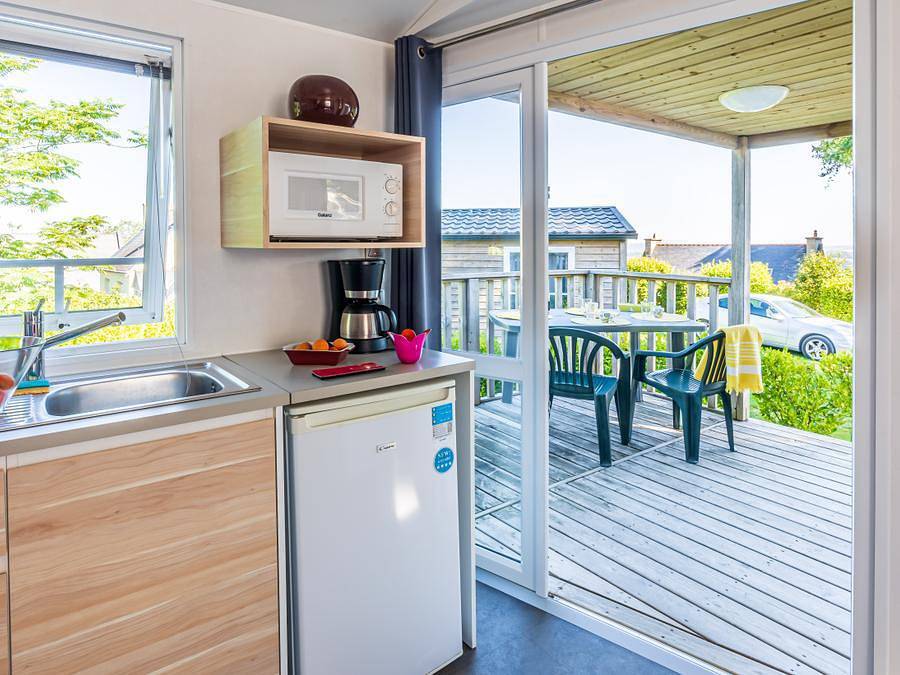 Camping Locronan - Mobile home 4 persons - Comfort 2 Bedrooms in Locronan, Châteaulin region