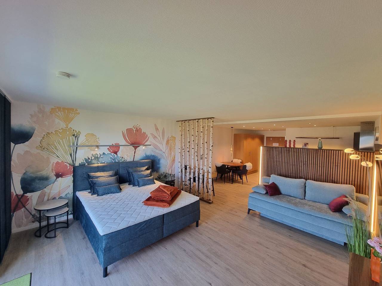 Ganze Wohnung, 1- Raum Studioappartement mit Balkon Seeseite in Wendtorfer Strand, Stein