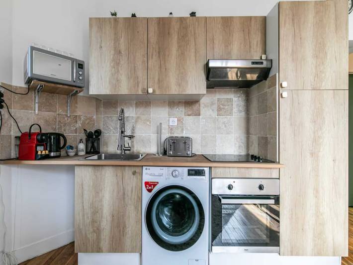 Apartamento entero, Apartamento encantador - 2 habitaciones/6 personas - Montreuil, cerca de París in Montreuil, Sena-Saint Denis