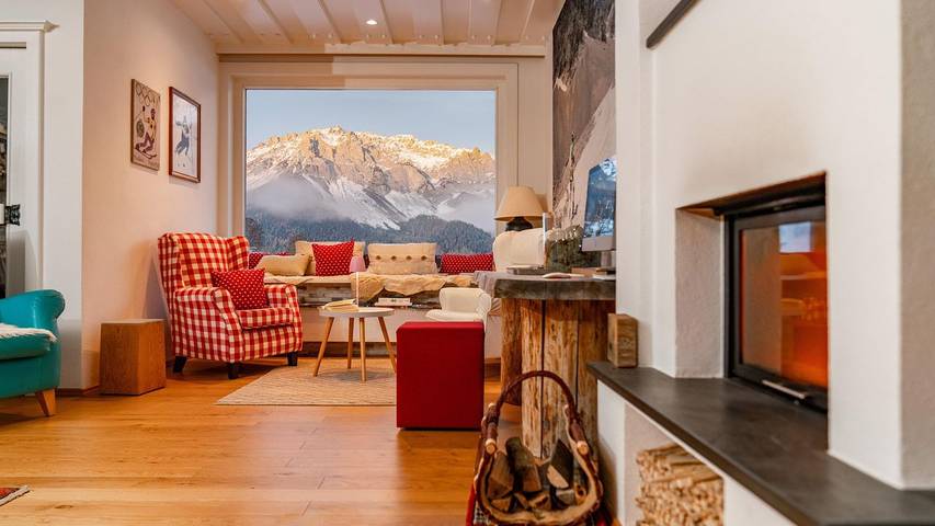 Ferienwohnung für 2 Personen, mit Balkon und Garten sowie Sauna in Ramsau am Dachstein