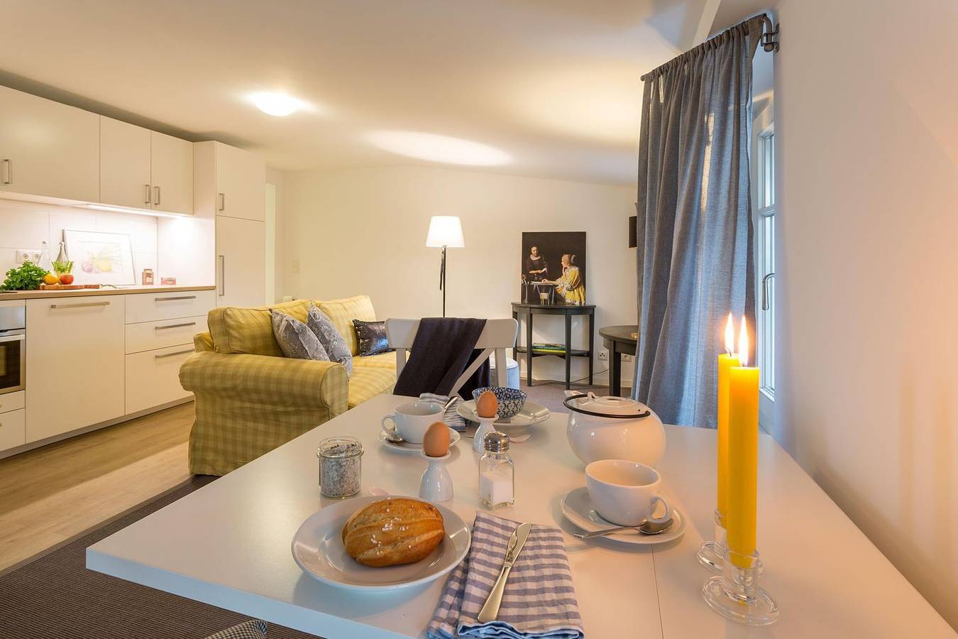 Ganze Wohnung, Herthaquelle Appartements  - Wohnung 4 "Schöne Aussicht" in Garz/Rügen, Rügen