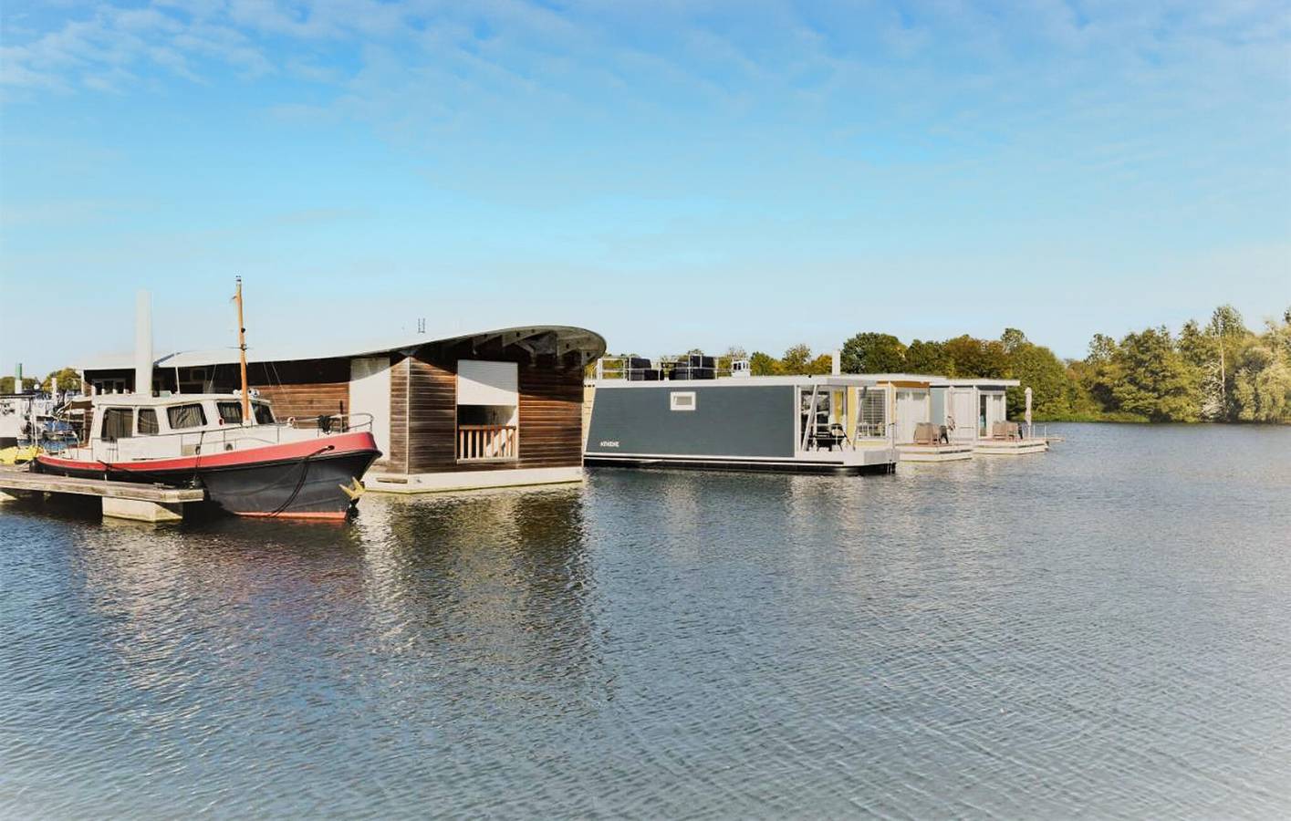 Woonboot voor 4 personen met terras in Maastricht, Limburg