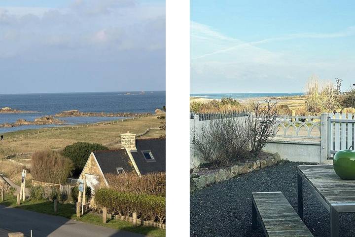 Gîte pour 4 personnes, avec Terrasse et Jardin dans Plage du Sillon de Talbert