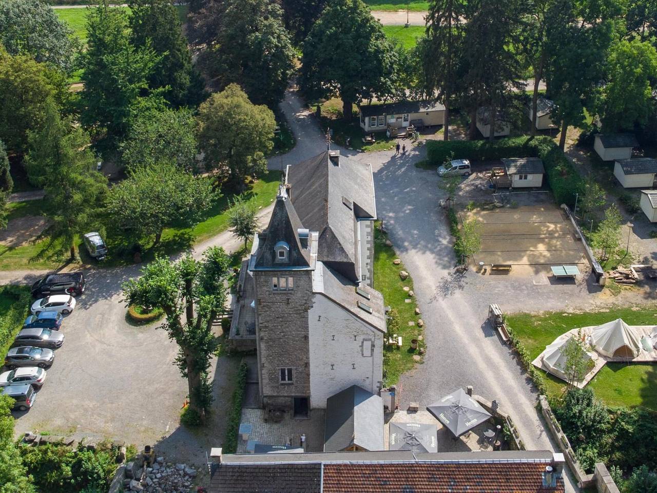 Studio in kasteel bij Amblève Aywaille in Aywaille, Luik en omgeving